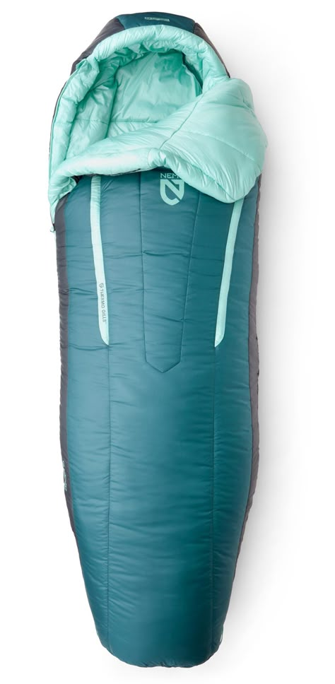 Enjoy a blissful night asleep on your side with the NEMO Forte 20 Endless Promise women's sleeping bag. Upgraded vents keep you comfy in a range of temperatures and let you fine-tune from within. Hiking Gear Women, Best Sleeping Bag, Backpacking Sleeping Bag, Camping Aesthetic, Types Of Insulation, Camping Bag, Hiking Gear, Camping And Hiking, Rei Co-op