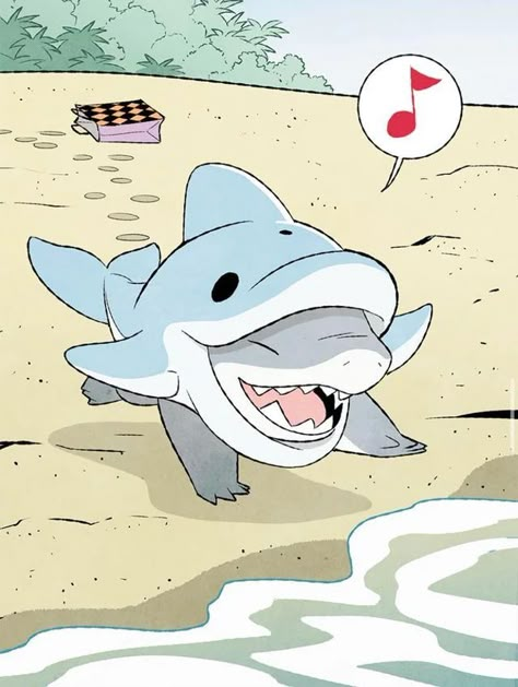 Jeff The Land Shark, Shark Wallpaper, Land Shark, Shark Facts, Shark Drawing, The Binding Of Isaac, Cute Shark, Kitty Wallpaper, Marvel Wallpaper