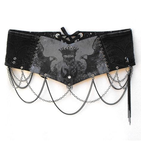 Goth festival belt, steampunk hip hugger belt, unique pocket belt with... ($97) ❤ liked on Polyvore featuring accessories, belts, rhinestone studded belt, steampunk belt, checkered belt, tassel belt and chain belt Pirate Chic, Checkered Belt, Utility Belts, Steampunk Armor, Goth Belt, Steampunk Belt, Goth Festival, Festival Belt, Tassel Belt