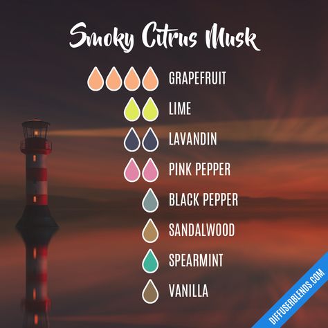 Smoky Citrus Musk Musk Essential Oil Blend, Musk Essential Oil, Scent Blends, Doterra Diffuser, Reed Diffuser Sticks, Doterra Diffuser Blends, Liquid Castile Soap, Diffuser Sticks, Grimoire Book