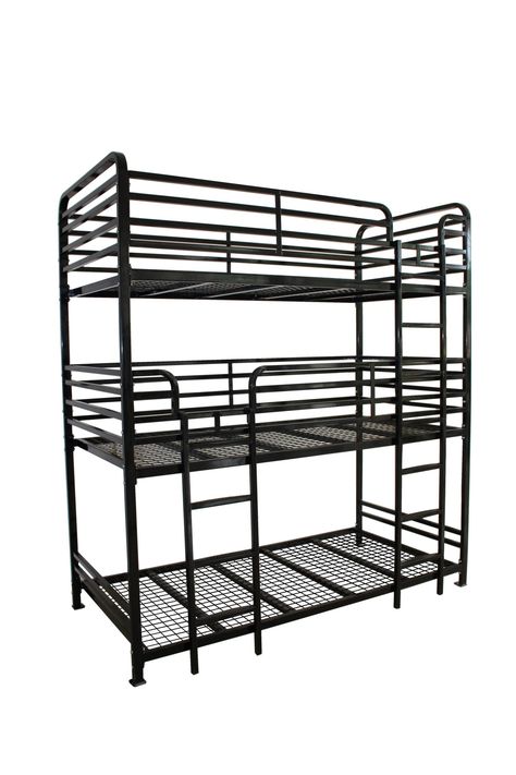 Small Triple Bunk Bed, Triple Bunk With Storage, Triple Bunk Beds The Home Depot, Triple Bunk Beds Plans Custom Kids Furniture, Metal Triple Bunk Beds, Single Metal Bed, Eclectic Decor Bedroom, Adult Bunk Beds, Single Bunk Bed