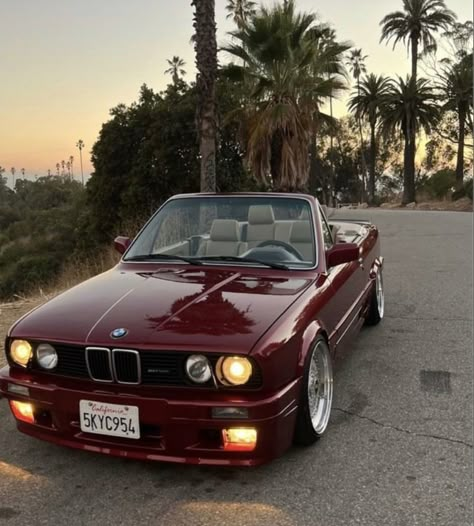 Red Car, The Road, Trees, Bmw, Road, Cars, Red