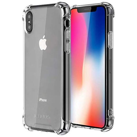 Jenuos Coque iPhone X Coque iPhone XS Transparent Doux Souple Extrêmement Fin Housse TPU Silicone Etui pour iPhone XS/X/iPhone 10 (5.8") - Transparent (IX-TPU-CL) Iphone 10, Coque Iphone, Iphone X, High Tech, Apple Iphone, Iphone, Electronic Products, Quick Saves