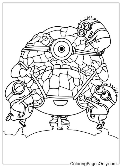 Minion Coloring Pages, Minions Coloring Pages, Coloring Pages Free Printable, Colouring Pages, Coloring Sheets, Cartoon Wallpaper, Free Printable, Free Printables, Coloring Pages