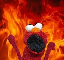 meme with my Elmo) Elmo On Fire Meme Funny, Elmo On Fire Wallpaper, Funny Elmo Wallpaper, Gangsta Elmo, Angry Elmo, Elmo Burning, Elmo Memes Dark, Elmo Memes Funny, Elmo Profile Picture