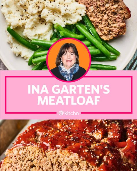 Here's Our Review Of Ina Garten's Meatloaf Recipe | Kitchn Ina Garten Meatloaf, Air Fryer Meatloaf Recipe, Narrow Furniture, Meatloaf Recipe Video, Detox Chicken Soup, Ina Garten Meatloaf Recipe, Hamburg Recipes, Air Fryer Meatloaf, Smoked Meatloaf Recipe