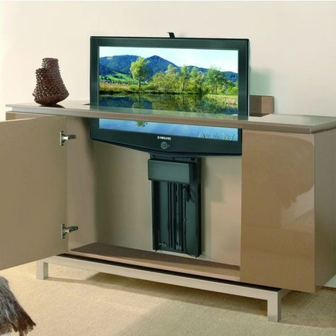 Motorized tv lift