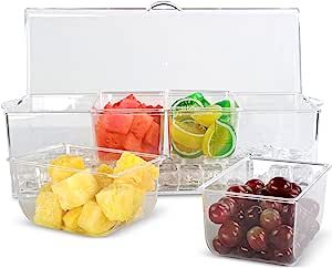 Fruit Caddy, Cold Food Buffet, Potato Bars, Condiment Containers, Salsa Bar, Backyard Grill, Potato Bar, Condiment Caddy, Backyard Grilling