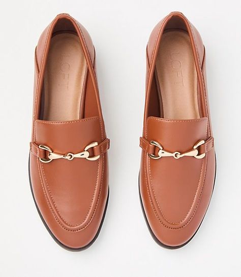 Shop women's Loft Horsebit Loafers at DSW.com. Find the latest styles and colors, plus free shipping and returns on eligible items. #DSW #Loft Nude Loafers Outfit, Horsebit Loafers, Loafers Outfit, Timeless Shoes, Smart Casual Wear, Driving Loafers, Bow Flats, Tassel Loafers, Women's Flats