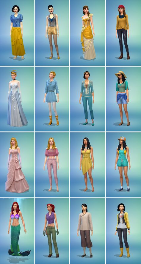 Disney Princess House, Sims 4 Disney Princess, 4 Disney Princess, Disney Princess Theme, Sims Games, Sims Building, Princess House, Princess Theme, Los Sims 4