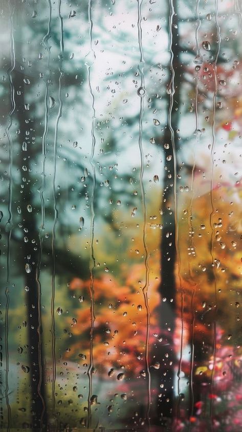 Fall Rain Aesthetic, Rain Moodboard, Rain Wallpaper Iphone, Fall Nature Aesthetic, Rain Iphone Wallpaper, Rain Aesthetic Wallpaper, Raining Aesthetic, Rain Images, Autumn Outdoors