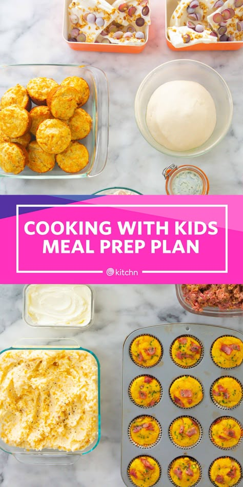 Kid Friendly Meal Prep, Toddler Meal Prep, Meal Prep Kids, Kids Meal Prep, Meal Plan For Toddlers, A Week Of Meals, Week Of Meals, Meal Prep Plan, Family Meal Prep