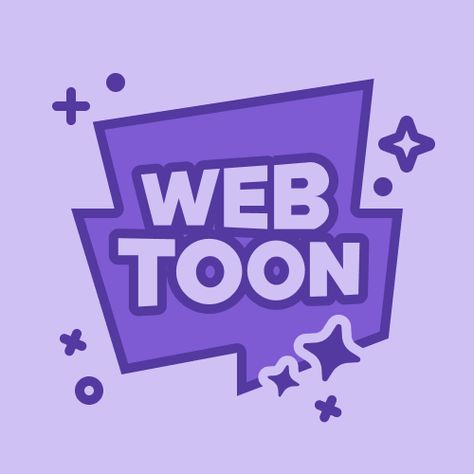 Webtoon Logo Aesthetic, Kuromi App Icons Purple, App Icon Aesthetic Purple, Purple Kuromi, Purple App Icon, Webtoon Icon, Kawaii App, Purple Icon, Mobile App Icon