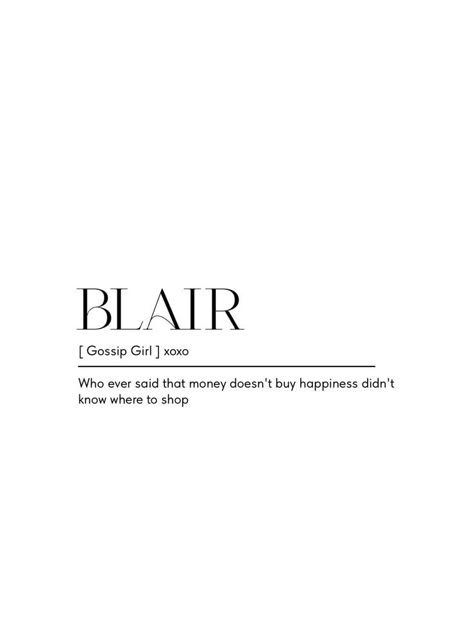 Gossip Girl Blair Aesthetic, Gossip Girl Aesthetic Quotes, Blair Aesthetic Gossip Girl, Gossip Girl Poster Aesthetic, Blair Waldorf Poster, Gossip Girls Aesthetics, Gossipgirl Quote, Blair Waldorf Quotes Wallpaper, Girl Senior Quotes