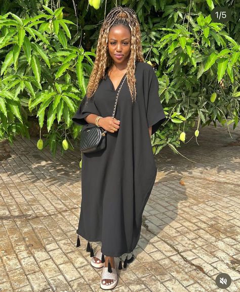 Maxi Black Dress Outfit, Ankara Bubu Gown, Bubu Dresses, Ankara Bubu Gown Styles, Short Ankara Dress, Ankara Bubu, Bubu Gowns, Boubou Styles, Fringe Dresses