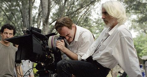 8 Cinematographers Behind Famous Directors | PremiumBeat.com http://www.premiumbeat.com/blog/8-cinematographers-behind-famous-directors/?utm_content=buffer8d84c&utm_medium=social&utm_source=pinterest.com&utm_campaign=buffer Robert Richardson, Quentin Tarantino Movies, Famous Directors, Movie Nerd, Famous Pictures, Movie Directors, Kill Bill, Making Film, Quentin Tarantino