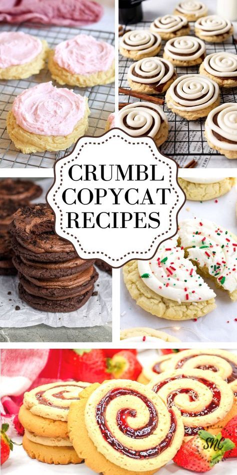 Crumbl Cookie Copycat Molasses, Top Cookies Recipes, Best Restaurant Dessert Recipes, Crumbl Cookie Copycat Neopolitan, Nilla Bean Cupcake Crumbl Cookie Copycat, Copycat Bakery Cookies, Crumble Cookie Copycat Recipe Kentucky Butter, Copy Cat Crumble Cookie Sugar Cookie, Honey Bun Crumbl Cookie Recipe