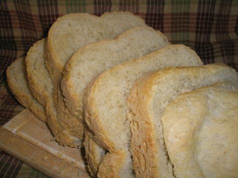 I've been making this bread for years without measuring, and finally decided to write it down. My most requested bread from my bread-lovin' son. Makes the house smell divine!! You can easily increase the amounts of seasonings to your taste. (NOTE: Many people seem to be needing to add extra water, so I'm adding an adjustment to the recipe.) Garlic Parmesan Bread, Wheat Sandwich Bread Recipe, Whole Wheat Sandwich Bread, Wheat Sandwich Bread, Floor Inspiration, Mopping The Floor, Bread Machine Recipe, Homemade White Bread, Parmesan Bread