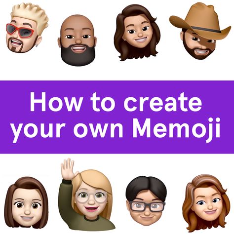 Emojis have come a long way from the smiley face. Enter: Memojis! We'll show you how to create and customize your own Memoji, as well as share it with friends and delete it. Friends Emoji, Cartoon Avatar, U Tube, Emoji Faces, The Cartoon, Tech Tips, Smiley Face, Smiley, To Create