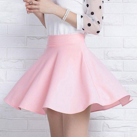 Cute Sweet skirtYV16009 Rok Mini, Pink Skirt, Cute Skirts, Harajuku Fashion, Japan Fashion, Pink Outfit, Kawaii Fashion, Womens Fashion Trends, Asian Fashion