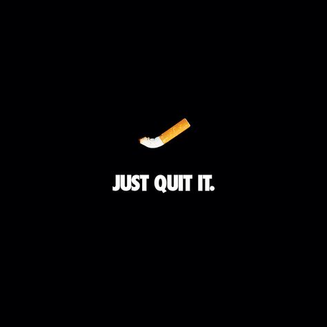 Free download the Just Quit It Nike Smoking Art Minimal Dark wallpaper ,beaty your iphone . #dark #simple #art #nike #minimal #smoking #Just Quit It #Wallpaper #Background #iphone Quitting Quotes, Dark Illustration, The Weeknd Poster, Logo Minimal, Desktop Wallpaper Design, Ipad Wallpapers, Mac Wallpaper, Illustration Logo, Natural Pain Relief