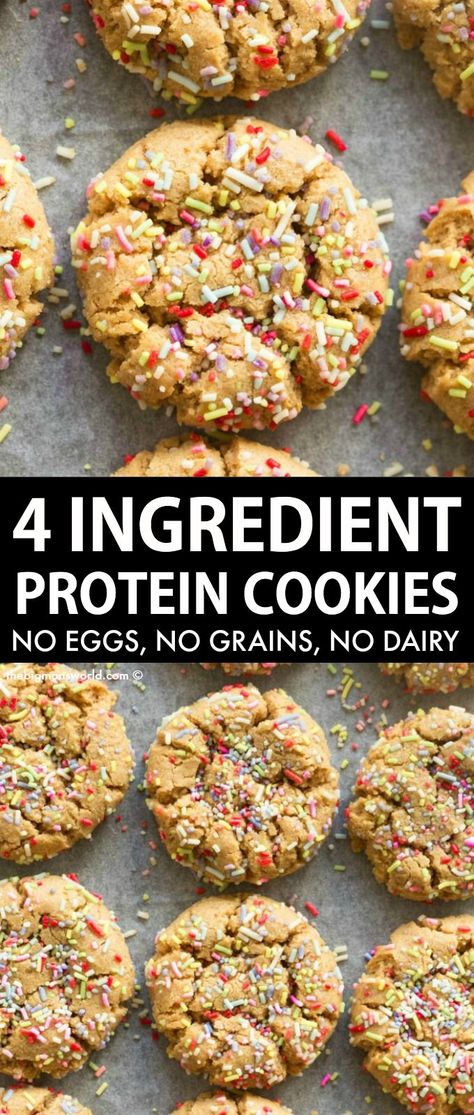 Powder Cookies, Protein Powder Cookies, Keto Gluten Free, Protein Baking, High Protein Desserts, Healthy Protein Snacks, Protein Treats, No Dairy, Protein Powder Recipes