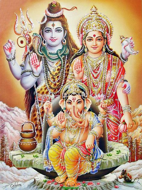 Vinayaka Utpatti | Birth of Ganapathi Karma Yoga, Lord Siva, Bhakti Yoga, Shiva Parvati Images, Lakshmi Images, Lord Shiva Family, Shiva Photos, God Shiva, Shiva Art