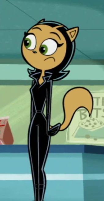 Tuff Puppy Kitty Katswell, Craziest Hear Me Out Characters Women, Tuff Puppy Kitty, Female Cartoon Characters 90s, Women Cartoon Characters, Cartoon Character Halloween Costumes, Character Thumbnails, Spy Ideas, Iconic Cartoon Characters