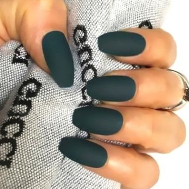 Wedding Nail Polish, Nails Application, Nails Size, Coffin Nails Matte, Matte Purple, Black Peacock, Nails Matte, Beauty Supplies, Nails Manicure