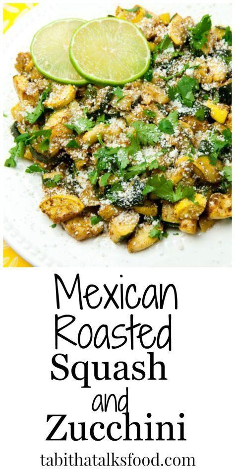 Roasted Squash And Zucchini, Mexican Squash, Mexican Zucchini, Tartiflette Recipe, Squash And Zucchini, Mexican Side Dishes, Lamb Stew, Roasted Squash, Squash Recipes