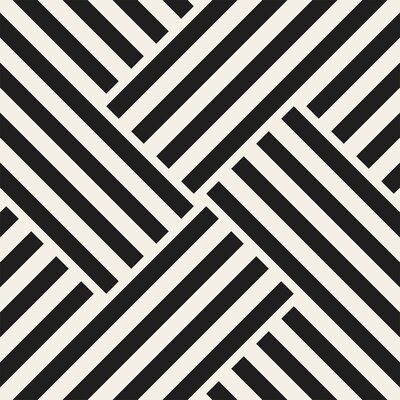 Black White Peel And Stick Wallpaper, Black And White Peel And Stick Wallpaper, Black And White Pattern Wallpaper, Featured Wall, Interlocking Pattern, Minimalistic Wallpaper, Black And White Patterns, Black And White Geometric Pattern, Stripes Pattern Design