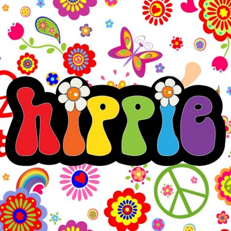 Hippie Birthday Party Kids, Paz Hippie, Arte Hippy, Hippie Birthday Party, Hippie Crafts, Botanical Flowers Print, Hippie Quotes, Hippie Birthday, Peace Sign Art