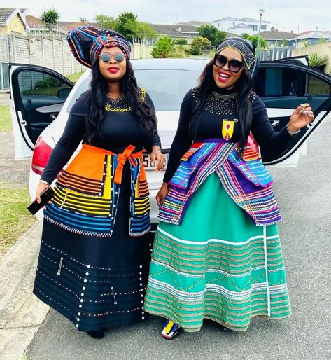 Best Xhosa Dresses For African Women's - Xhosa Xhosa Skirts For Ladies, Xhosa Intsimbi, Traditional Xhosa Wedding Attire, Umbhaco Xhosa Skirts, Mgidi Xhosa Outfits, Umbhaco Xhosa Designs For Women, Xhosa Traditional Wear Woman, Mgidi Vibes, Xhosa Skirt