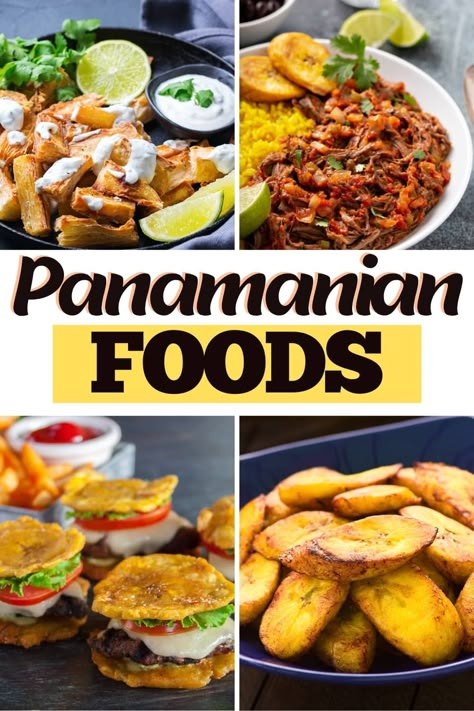 Empanadas Recipe Panama, Latin American Street Food, Latino Breakfast Ideas, Panama Food Dishes, Panama Recipes Food, Traditional Panamanian Food, Easy Trinidadian Recipes, Carimañolas Panama, Panamanian Food Recipes