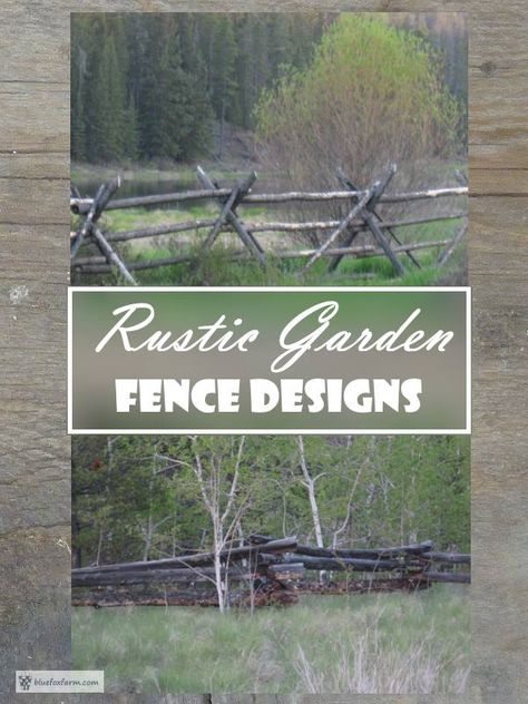 Rustic Garden Fences, Log Fence Ideas Diy, Rustic Fences, Twig Fence, Canadian Garden Ideas, Rustic Fence Ideas Country Living, Rustic Fence Ideas, Unique Fence Ideas, Rustic Garden Fence