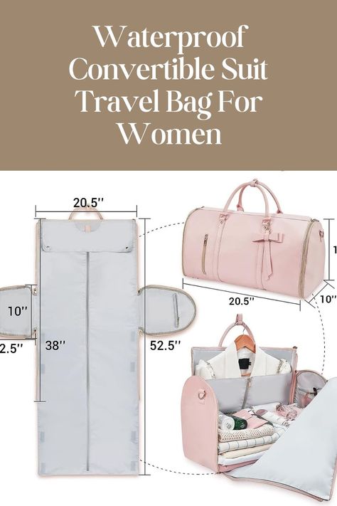 Grab this stylish carry on suit travel bag for women with toiletry pockets. Check out the link in my bio #amazonmusthave#amazontravelkessentials#amazontravel#amazontravelbags#amazon#amazonbestsellingitmes Sew Travel Accessories, Sewing Travel Accessories, Travel Bag Pattern, Handmade Leather Bag Pattern, Leather Bag Tutorial, Best Travel Bags, Diy Travel Bag, Crystal Bead Jewelry, Diy Bag Designs