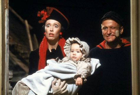 ... Popeye Movie, Shelley Duvall, Robert Altman, Popeye And Olive, Popeye The Sailor Man, Olive Oyl, Film Images, Live Action Movie, Disney Live Action