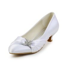 Low Heel Wedding Shoes, Comfortable Wedding Dress, Satin Wedding Shoes, White Bridal Shoes, Crystal Wedding Shoes, Daily Shoes, Wedding Shoes Low Heel, Womens Low Heels, Wedding Shoes Comfortable