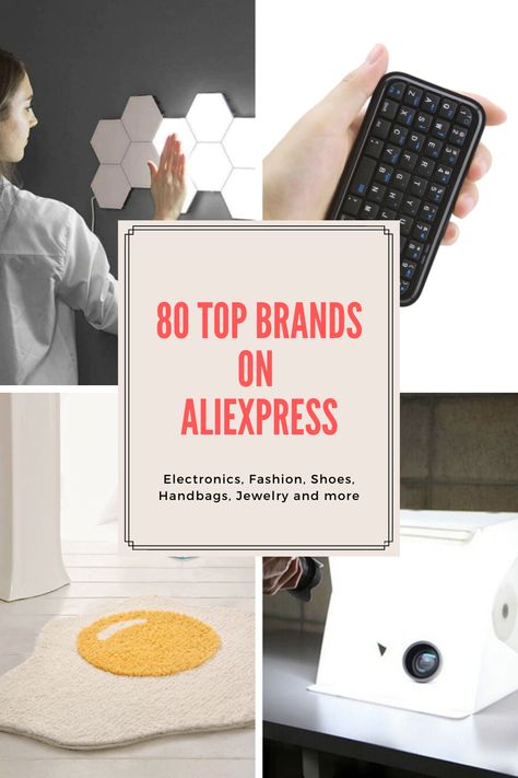 The best Aliexpress top brands online - Aliexpress home decor, Aliexpress gifts, Aliexpress fashion and more! Aliexpress Decor, Best Aliexpress Finds, Ali Express Finds, Aliexpress Finds, Online Branding, Smart Shopping, Good Brands, Top Brands, Cool Things To Buy