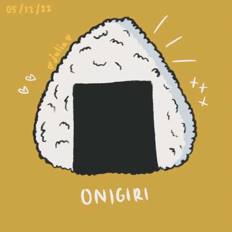 cute onigiri drawing Onigiri Doodle, Onigiri Tattoo, Bento Drawing, Korean Food Drawing, Onigiri Drawing, Onigiri Illustration, Onigiri Aesthetic, Food Drawing Easy, Cute Onigiri