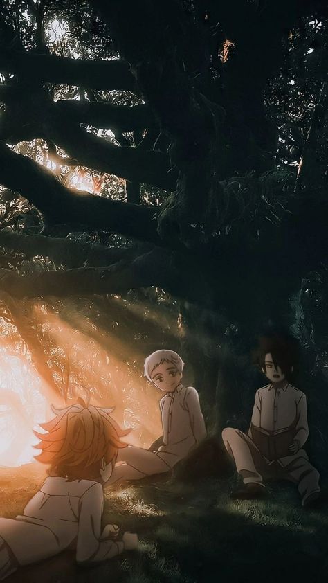 Anniversary Art, Promise Neverland, My Little Monster, The Promised Neverland, Promised Neverland, Me Me Me Anime, Anime Chibi, Aesthetic Anime, Art Wallpaper