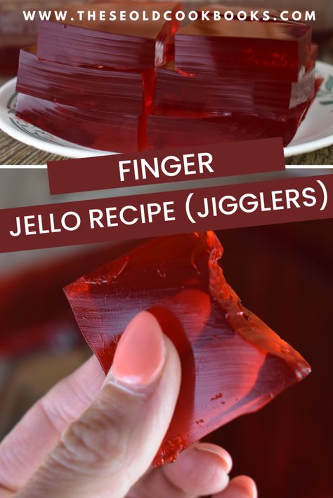 Looking for a fun and tasty snack for kids? This finger Jello recipe is simple to make and a hit with all ages. Get ready to have some wiggly, jiggly fun with this extra firm Jello recipe. Jello Finger Food, How To Make Finger Jello, Jello Baking Recipes, Jello Blocks Recipe, Jello Knox Blocks Recipe, Jello With Applesauce Recipe, Finger Jello Recipe Without Knox, Jello Squares How To Make, Knox Blox Jello Squares