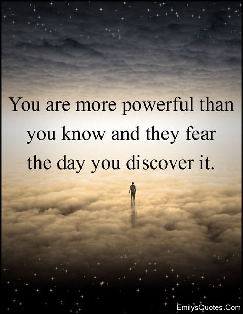 You are more powerful than you know and they fear the day you discover it Syndrome Quotes, A Course In Miracles, Psychology Quotes, Mind Power, Psychology Facts, Powerful Quotes, Mellow Yellow, Spiritual Awakening, Great Quotes