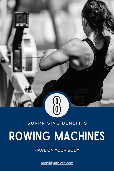 Article about the 8 surprising benefits that rowing machines have on your body. The article covers what muscles in your body the rowing machine works, the differences between each rowing stroke, all of the fitness benefits of rowing, and how to pick the best indoor rowing machine. Rowing Benefits, Row Machine Benefits, Rowing Machine Workout, Mobility Training, Indoor Rowing, Workout Recovery, Rowing Machines, Fitness Fun, Rowing Machine