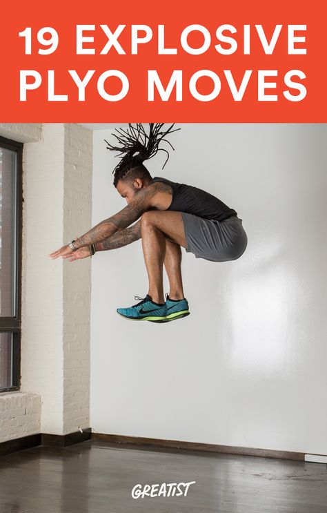 19 Powerful Bodyweight Exercises for Strength and Speed #plyometric #bodyweight #workout http://greatist.com/fitness/explosive-bodyweight-exercises Exercises For Strength, Agility Workouts, Yoga Handstand, Wii Fit, Plyometric Workout, Bodyweight Exercises, Agility Training, Martial Arts Training, Speed Training