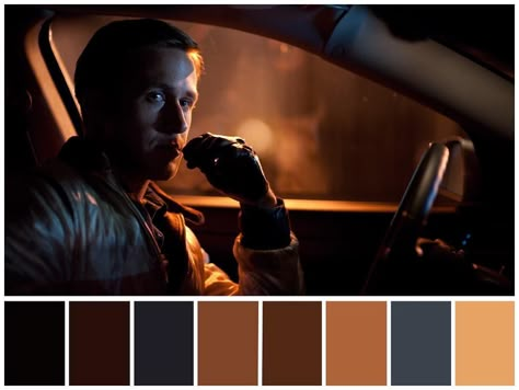 Futuristic Cinematography, Cinema Colour Palette, Wizard Observatory, Cinematic Colour Palette, Film Colour Palette, Movie Colour Palette, Cinema Palettes, Colour Script, Movie Palette