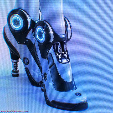 Futurecore Aesthetic, Mecha Shoes, Mecha Aesthetic, Mecha Fashion, Blue Cyberpunk, Cyberpunk Shoes, Robot Aesthetic, Futuristic Accessories, Cybercore Aesthetic