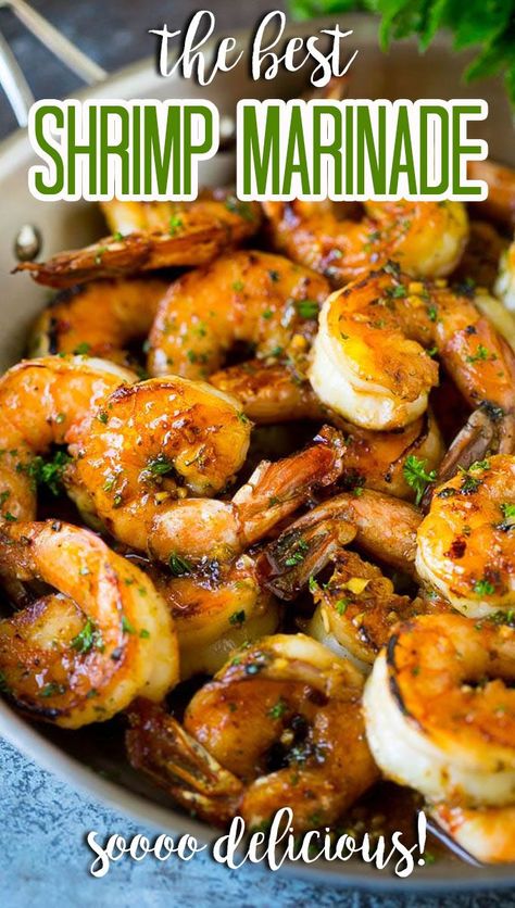 Grilled Citrus Shrimp, Marinade For Seafood, Garlic Shrimp Marinade For Grill, Quick Shrimp Marinade For Grill, Shrimp Recipes Marinated, Shrimp Grilling Recipes, Marinade For Shrimp Skewers, Seafood Marinades Recipes, Frozen Shrimp Marinade