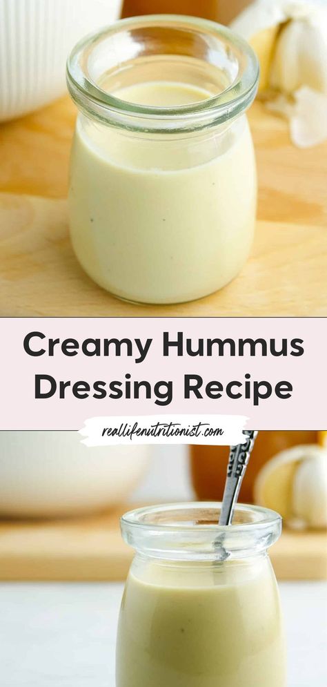 Try this homemade hummus salad dressing recipe for a healthy and creamy way to top your favorite salad. This easy hummus salad dressing is made with simple ingredients and adds a flavorful twist to your meals. Perfect for a quick and delicious hummus dressing. Hummus Salad Dressing Recipe, Meal For Work, Hummus Salad Dressing, Homemade Dressing Recipe, Hummus Dressing, The Best Hummus, Hummus Salad, Best Hummus, Homemade Salad Dressings