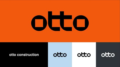 OTTO - Brand Identity :: Behance Tool Logo, Construction Branding, Architecture Logo, Orange Logo, Corporate Logo, Ad Creative, Adobe After Effects, Corporate Design, Adobe Indesign